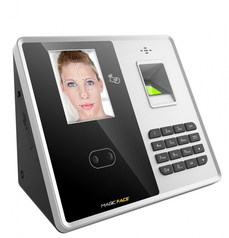 PERKOTEK - Contrôle d'accès et pointage biométrique avec reconnaissance faciale MagicFace 856 ID