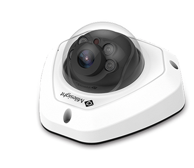 MILESIGHT - Caméra Vandal-proof Mini Dome, Résolution 5MP - Capteur 5MP, PoE, H.265