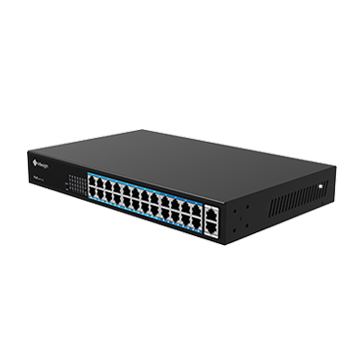 MILESIGHT - Switch 24 Ports PoE + 2 Ports Uplink Gigabit