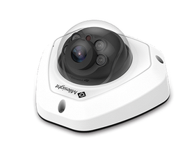 [MS-C5373-PB] MILESIGHT - Caméra Vandal-proof Mini Dome, Résolution 5MP - Capteur 5MP, PoE, H.265